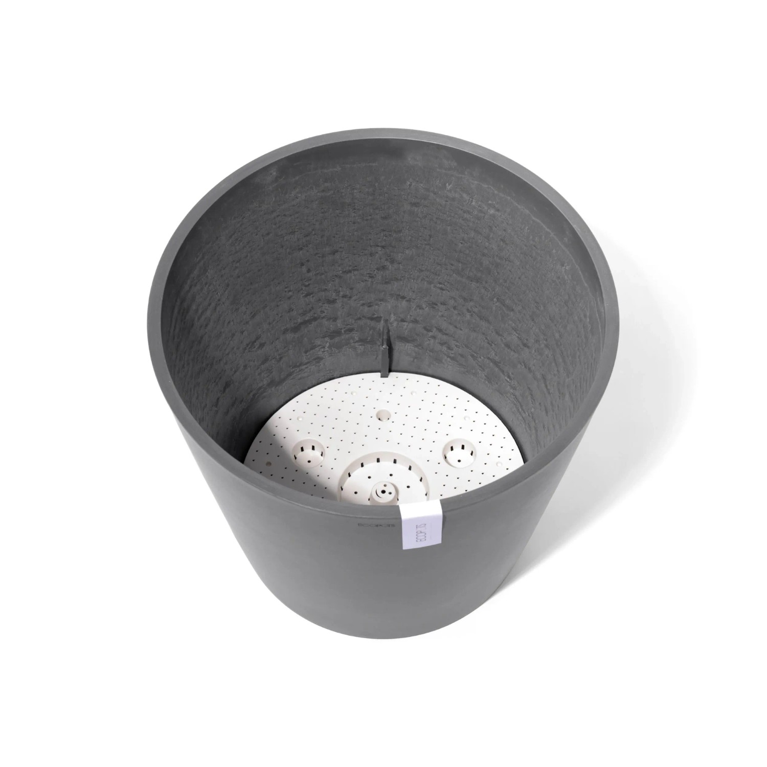 Ecopots Pflanztopf Amsterdam Grau 50 cm x 43,8 cm_4