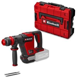Einhell Akku-Abbruchhammer TP-DH 18/4 mit Koffer und Meißel-Set, rot/schwarz.