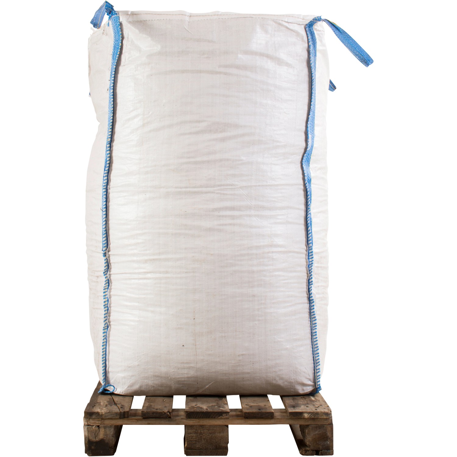 Big Bag mit torffreier Bio Pflanzenerde (1.000 l) auf Palette.
