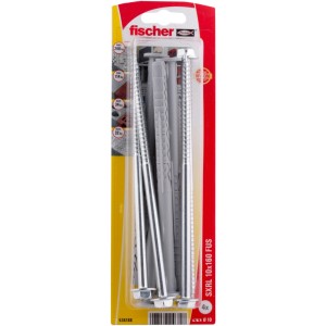 Fischer Langschaftdübel SXRL 10x160 FUS mit Schraube, 4er-Pack