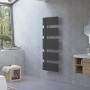 Ximax Badheizkörper P2-Open, 1195x600 mm, Anthrazit. Design-Heizkörper für Bad und Handtücher.