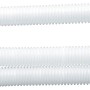 Weißer Intex Schwimmbadschlauch, 32 mm Durchmesser, 150 cm Länge.