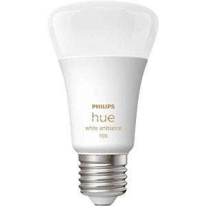 Philips Hue E27 LED-Lampe, White Ambiance, 1100 lm, 1er-Pack. Smarte Beleuchtung für Ihr Zuhause.