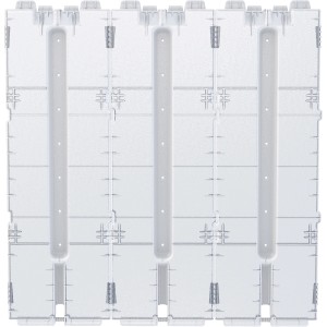 Garantia Frühbeet-Abdeckung L Ergo Quadro 5 cm x 80 cm x 80 x cm Transparent