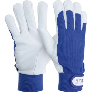 LUX Arbeitshandschuh Teilleder Gr. 9