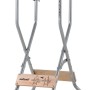 wolfcraft Sägebock SB 60 klappbar, Stahl, mit Auswurfsicherung für sicheres Sägen.