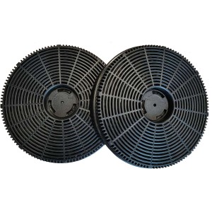 Zwei Respekta Aktiv-Kohlefilter MIZ 4000 für Dunstabzugshauben im Detail.