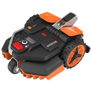 Worx Landroid Vision L1300 Mähroboter: Drahtloser Rasenroboter mit KI-gesteuerter Hinderniserkennung.