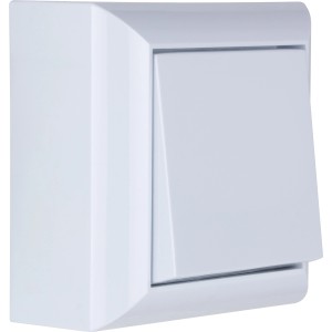 REV Aufputz-Aus/Wechselschalter PlanoLuxe Weiß für die Aufputz-Montage im Innenbereich.