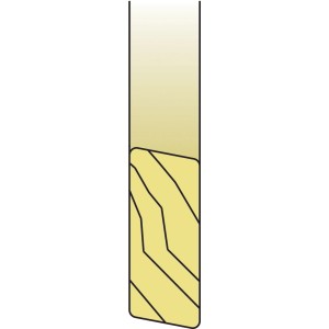 Zaunriegel Norki/Wigre, druckimprägniert, 75x200cm, für Zaunbau & Sichtschutz.