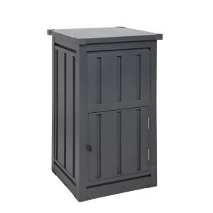 Floraworld Paketbox aus Stahl, abschließbar, anthrazit, 109x63x55 cm. Universalbox für Pakete.