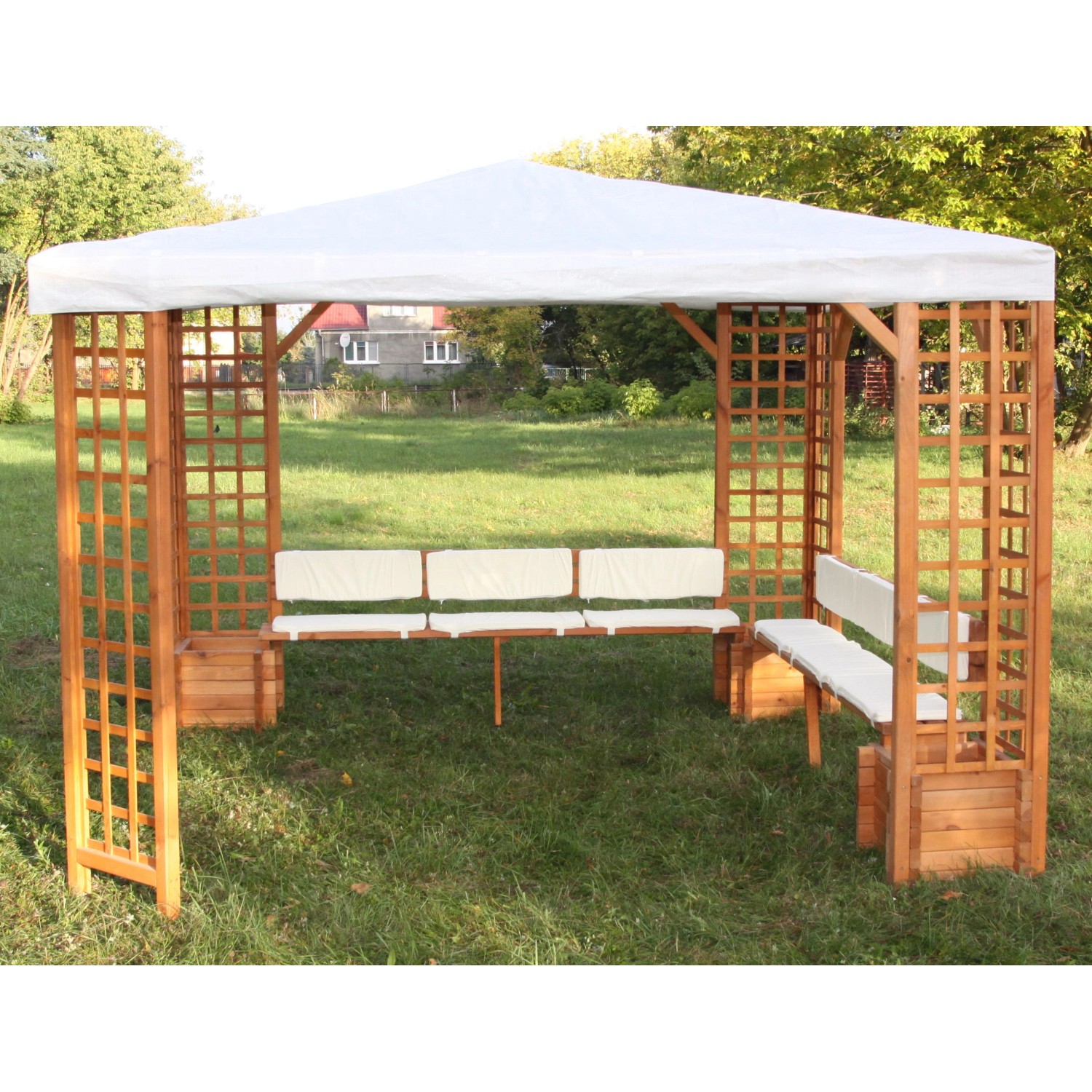 Sitz & Rückenauflagen Beige für Pavillon Mindelheim kaufen bei OBI