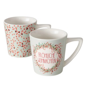 Boltze Becher Bryndis 2-fach Sortiert Mehrfarbig