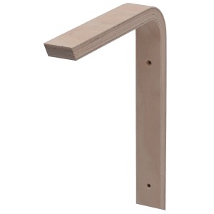 OBI Multiplex Konsole aus Buche, 250x200mm, für Regalböden und individuelle Raumgestaltung.