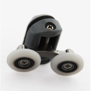 Doppelrolle für Duschkabinen 4er-Set 4-5 mm Glasstärke