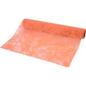 Orangefarbenes Videx Garden Deko-Vlies (30x200cm) als Rolle, transparent und reißfest.