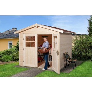 weka Gartenhaus 224 Gr.2, natur, 21 mm, DT