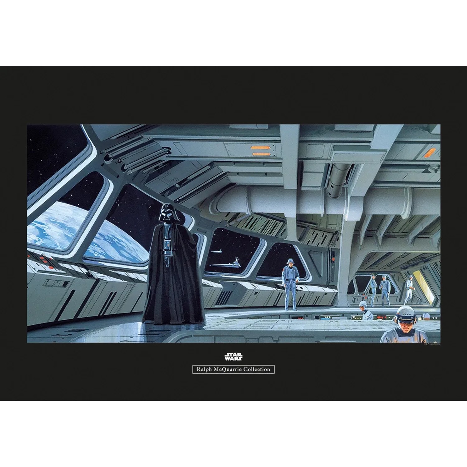 Adesivi Murali Star Wars Darth Vader – Komar, Set Da 8 Pezzi, Decorazione Parete Per Camera, Nero/rosso/blu, 50x70 Cm