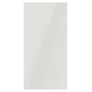 Osmo Glasscheibe, 89x178cm, Cremeweiß, für Zaunbau & Sichtschutz. Vollflächige, satinierte Glasplatte.