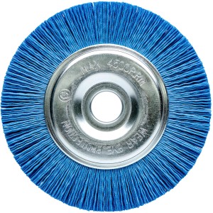 Gloria Nylon-Fugenbürste, blaue Bürste für MultiBrush, Weedbrush, Durchmesser 110mm