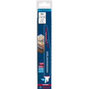 Bosch Expert Säbelsägeblatt S 1167 XHM, 10 Stück, für Holz und Metall