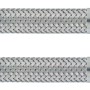 Flexibler LUX Armaturen-Verbindungsschlauch, 1000 mm lang, mit G 3/8 und 8 mm Anschluss.