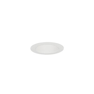 Weiße, runde Trio LED Einbauleuchte Virunga, Ø 11cm, für Deckenmontage.