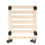 Wagner Multi Roller GH0648 Rolluntersetzer aus Holz mit Doppelrollen, Tragkraft 100 kg.