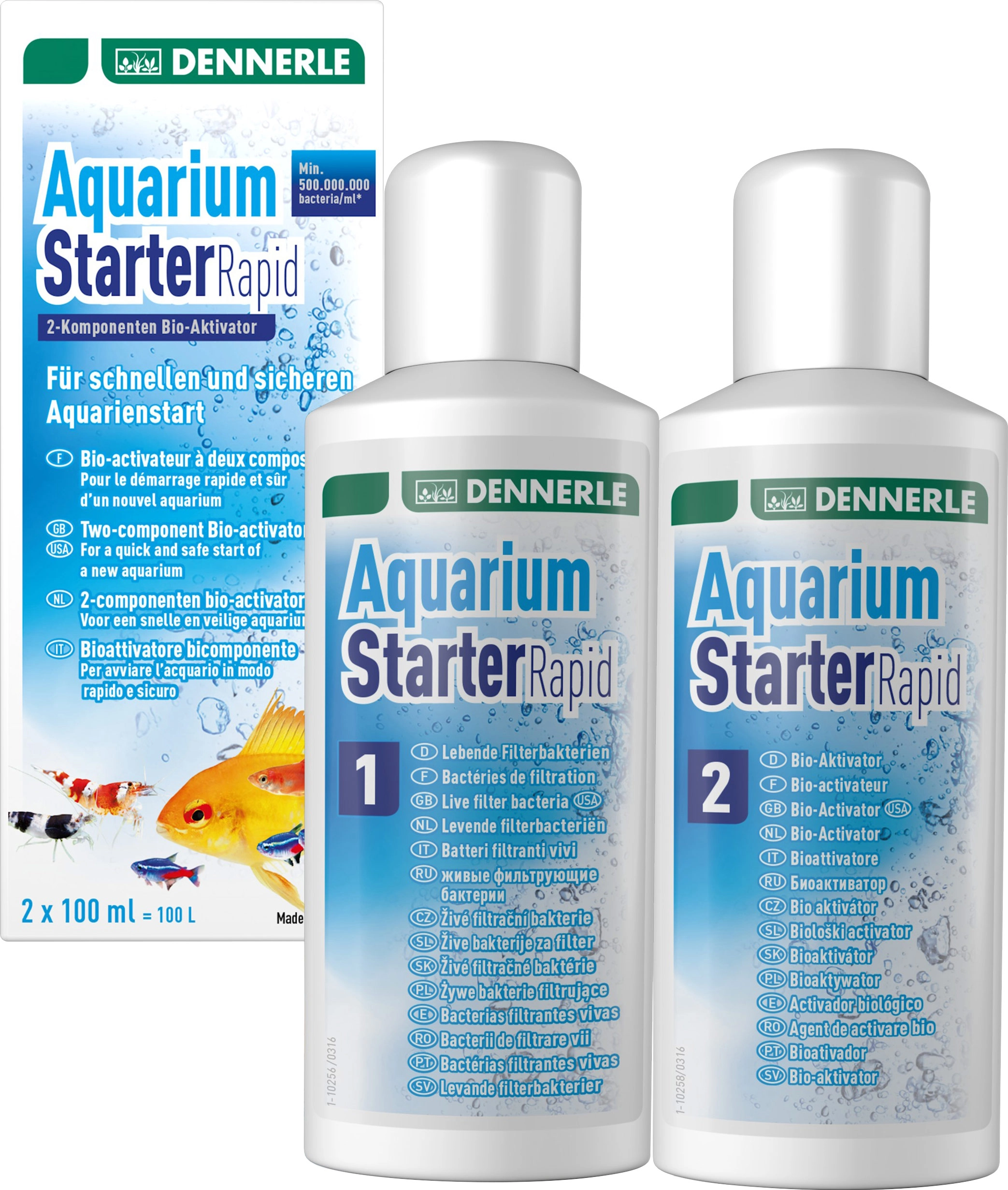 Aquarium Starter Rapid 2Komponenten BioAktivator 200 ml kaufen bei OBI