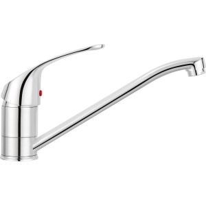 baliv Küchenarmatur KI-1180, Einhebelmischer aus Chrom, schwenkbar.