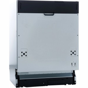 Rückansicht des Respekta Einbaugeschirrspülers Aleksi, 60 cm, vollintegriert.