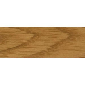 Holzoberfläche behandelt mit Osmo Hartwachs-Öl Farbig Honig.