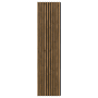 Denpanels Akustikpaneel Nordic Outdoor Design mit Thermoholz und schwarzem Filz.