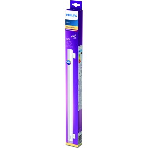 Verpackte Philips LED Röhre S14S, 3,5W, Warmweiß, 50cm. LED-Leuchtstofflampe für Wohnräume.