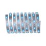 Flexibler Paulmann MaxLED 250 RGBW LED-Streifen, 2,5 m, silber, mit blauen LEDs.