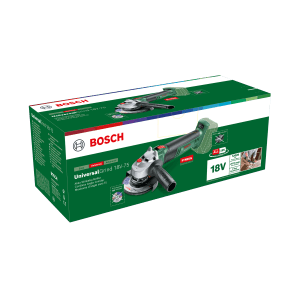 Bosch Akku-Winkelschleifer UniversalGrind 18V-75 Solo, 115 mm, in Originalverpackung.