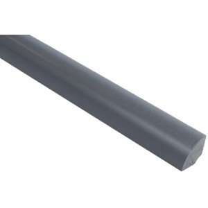 Viertelstab 16 x 16 mm Länge 2,5 m Anthrazit