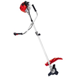 Einhell GH-BC 43 AS Benzin-Sense mit Bike-Griff und 3-Zahn-Messer.
