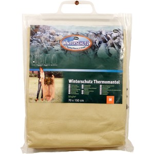 Winterschutz Thermomantel, beige, 150x70cm, für Pflanzen im Winter.