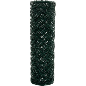 Grünes H+S Floragon Geflecht, 0,48 m hoch und 10 m lang, aufgerollt.