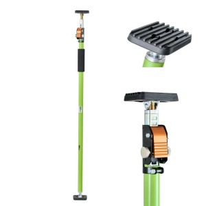 TRUTZHOLM Einhandstütze 160 bis 290 cm Montagestütze Deckenstütze 60 kg Höhenverstellbar