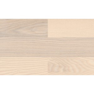 Heller Living by Haro Parkett Esche Weiß, Schiffsbodenoptik, versiegelt.