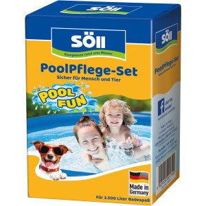 Söll Pool Pflege-Set für Planschbecken: Algenschutz und Desinfektion für Mensch und Tier.