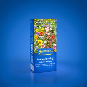 Kiepenkerl Blumenmischung Summer Feeling, mehrfarbig. Blüten für Insekten, Höhe 50-100cm.
