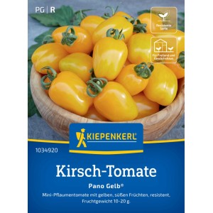 Kiepenkerl Saatgut Kirsch-Tomate Pano Gelb® F1