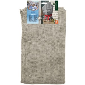 Grauer Jutesack, 110x60 cm, für Gartenpflanzen als Winterschutz vor Kälte und Wind.
