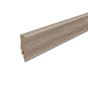 Egger Sockelleiste L585 Kubisch für Fußboden Soria 6 cm Eiche Grau