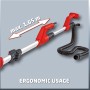 Einhell Trockenbauschleifer TC-DW 225 mit Teleskopstiel und Absaugschlauch.