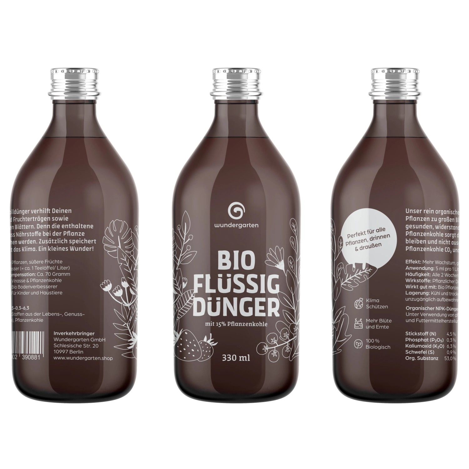 Wundergarten Bio-Flssigdnger 330 ml kaufen bei OBI