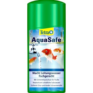 Tetra Pond AquaSafe Wasserpflegemittel 500ml für klares und gesundes Teichwasser.